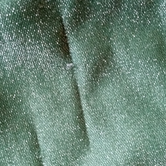 Buru pink plaid and green Lurex reversible tennis skirt - Picture 5 of 11